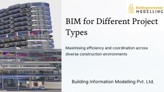 BIM for Different Project Types | BIM Modeling Services