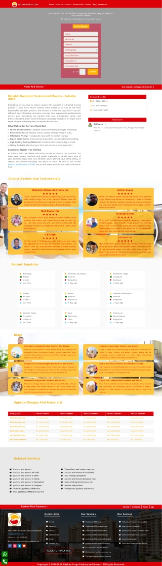 Affordable Domestic Moving Solutions India