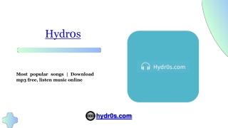 Hydr0s Music Download Mp3