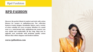 Cotton Blouse Online