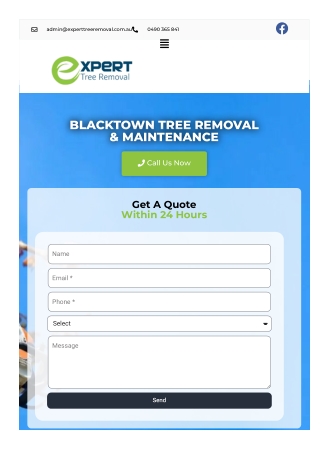 Tree Removal Blacktown
