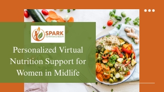 Virtual Nutrition Counseling for Women - Spark Nutrition & Health
