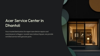 Acer Service Center in Dhantoli Nagpur