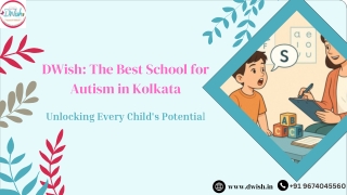 Best School for Autism in Kolkata_PPT