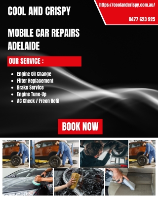 Mobile Car Repairs in Adelaide