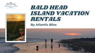 Bald Head Island Vacation Rentals: Luxury Homes with Oceanfront Access