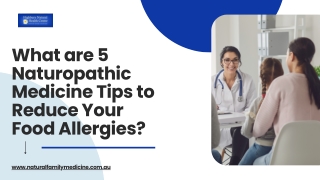 5 Natural Tips to Reduce Food Allergies | Adelaide Naturopaths