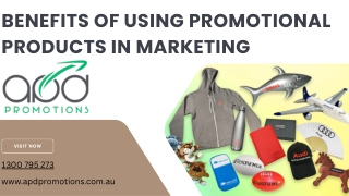 Benefits of Using Promotional Products in Marketing