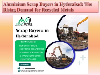 Aluminium Scrap Buyers in Hyderabad The Rising Demand for Recycled Metals