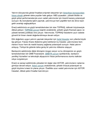 Borsa Atlas Akıllı Yatırım Rehberi
