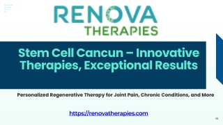 Stem Cell Cancun