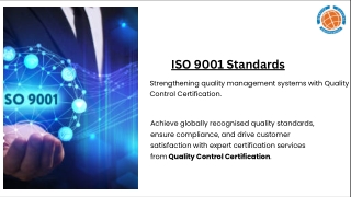 ISO 9001 Standards | Quality Control Certification