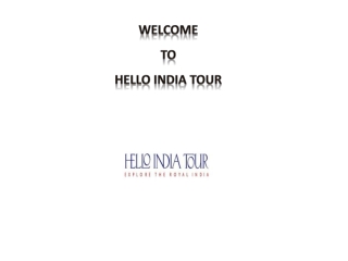 Hello India Tour