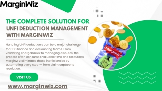 The Complete Solution for UNFI Deduction Management with MarginWiz