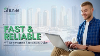 VAT Registration Services in Dubai, UAE