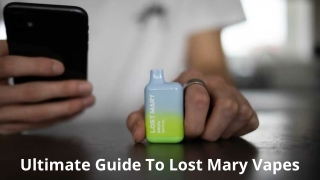 Ultimate Guide To Lost Mary Vapes