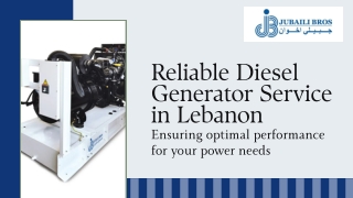Diesel Generator Service in Lebanon (1)