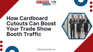 How Cardboard Cutouts Can Boost Your Trade Show Booth Traffic