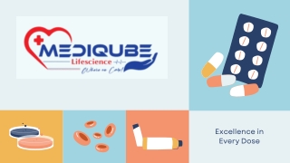Top Medicine Company in India | Mediqube Lifescience