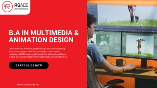 RSACE B.A in Multimedia & Animation Design