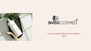 Best Vitamin C Serum for Face in India | Swiss Cosmed