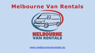 Rent a Van Near Me