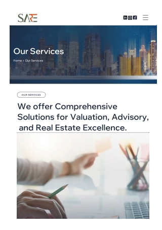 SARE India provides professional valuation, advisory, and real estate training.