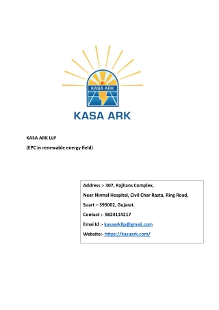 KASA ARK LLP PROFILE