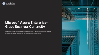 A CTO's Guide to Business Continuity with Microsoft Azure Disaster Recovery