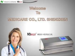 Medical Sealing Machine for Sterile Packaging Solutions | MEDICARE