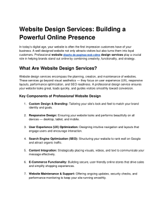 diseño de paginas web cdmx