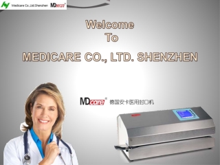 Automatic Medical Sealer for Secure Sterilization Packaging | MEDICARE