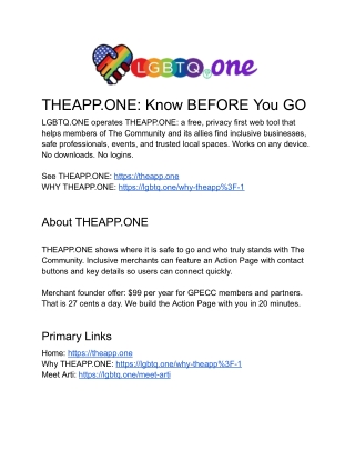 THEAPP_ONE_Backlink_Submission