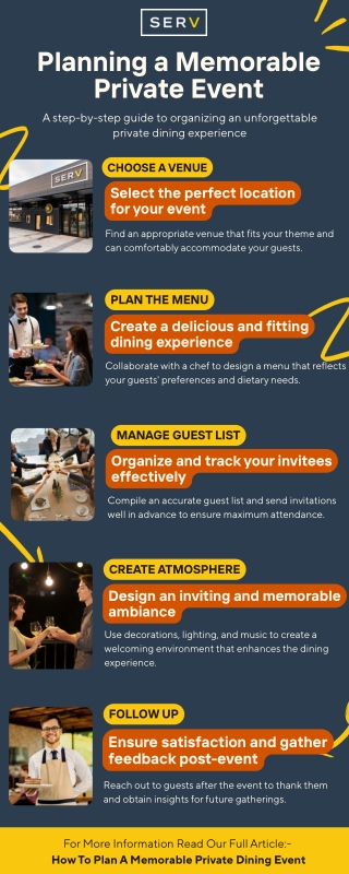 Planning a Memorable Private Event