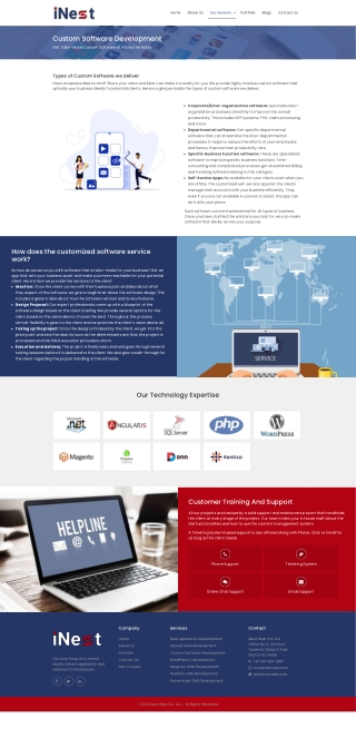 Custom Software Development