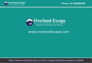 Leh Ladakh Holiday Tour Packages