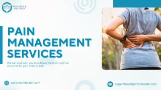 Pain Management Services PPT