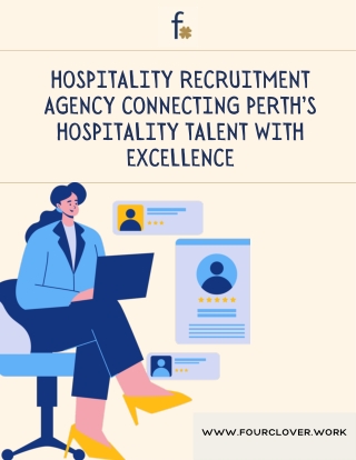 Hospitality Recruitment Agency Connecting Perth’s Hospitality Talent with Excellence