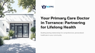 From common colds to chronic disease management, your primary care physician is your entry point for all health concerns