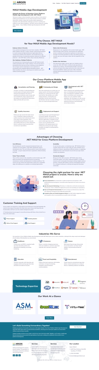 MAUI Mobile App Development