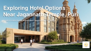Exploring Hotel Options Near Jagannath Temple, Puri