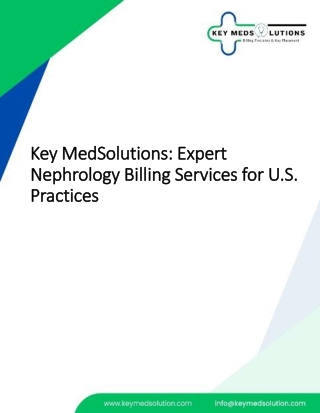 Nephrology Medical Billing Company in USA Key MedSolutions