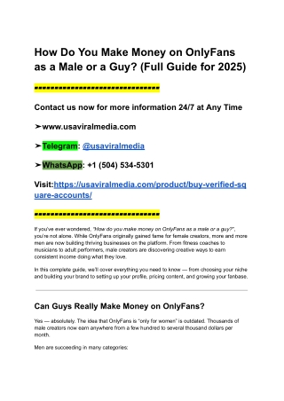 How Do IQuickly Buy Verified Onlyfans Creator Account In Nest Year (1)