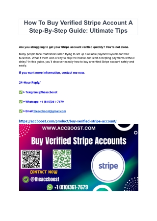 How To Buy Verified Stripe Account A Step-By-Step Guide_ Ultimate Tips