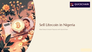Sell Litecoin in Nigeria Instantly – Get Paid in Naira Fast