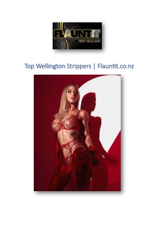 Top Wellington Strippers | Flauntit.co.nz