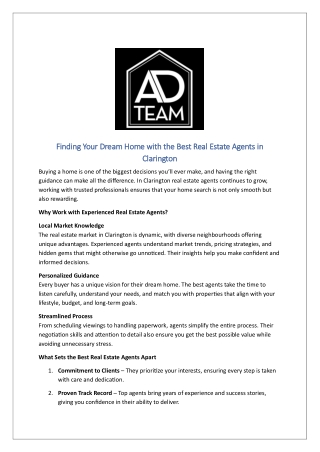 real estate agents in clarington