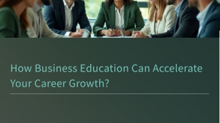 How Business Education Accelerates Your Career Growth | IQ City UWSB