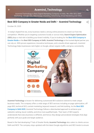Best Seo Company Delhi