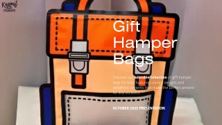 Charming Gift Hamper Bags for Kids by Kaawaii Cosmetics